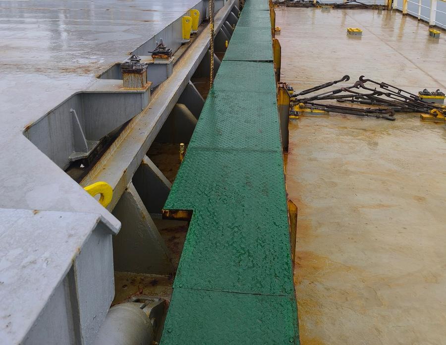 Hatch covers and walkways